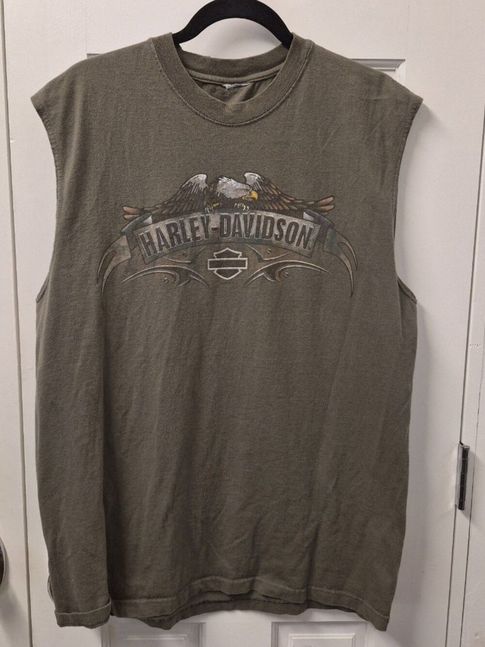 Redwood Harley Davidson Mens Muscle Shirt